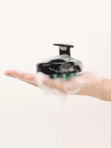 Colorblock Shampoo Massage Hair Brush - Multicolor - View 2