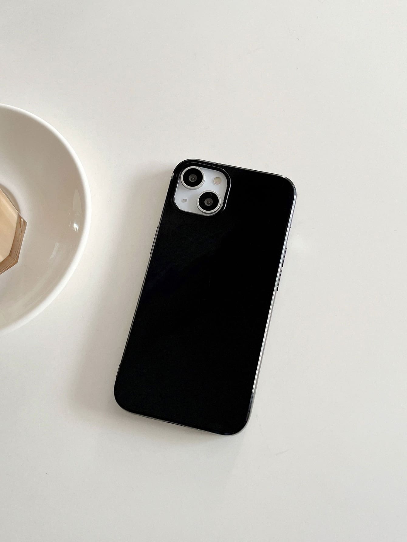 Simple Solid Color Phone Case, Jelly Color Soft Phone Case Compatible ...