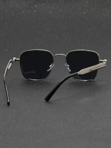 男士金属框时尚眼镜夏季复古旅行配件休闲太阳镜配饰万圣节海滩配饰眼镜太阳镜节日太阳镜适合夏季海滩度假、户外、旅行