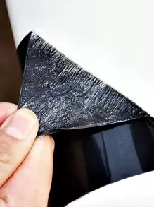 1 pieza Parche de tubería de PVC cinta impermeable súper fuerte, cinta de reparación de sellado de fugas, cinta autoadhesiva de rendimiento, adhesivo, conducto aislante - Negro - Ver 6