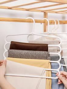 1 pieza Percha de pantalones portátil - Blanco - Ver 1