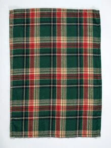 1入組格紋圖案餐巾 - 彩色 - 查看 5