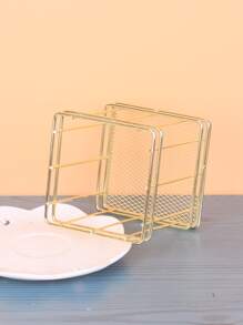 Minimalist Makeup Brush Storage Bucket Bag, Room Decor, Bags, Makeup Bag, Vanity, Travel, Make Up Bag, Travel Essentials, Organizer, Storage, Travel Essential, Makeup Organizer, Makeup Bags, Toiletry Bag, Desk Organiser, Cosmetic Bag, Makeup Pouch, Make Up Organizer, Vanity Accessories, Make Up Pouch, Make Up Bags, Jewellery Box, Pouch, Makeup Brush Holder, Brush Holder, Perfume Organiser, Pouch Bag,Gifts For Women,Christmas Gifts,Gift Ideas For Women - Gold - View 3