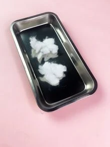 1pc Stainless Steel Tattoo Tray - Silver - View 5