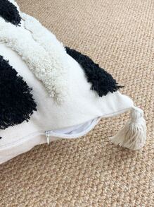 Vỏ đệm trang trí Tufted Tua rua không có chất độn - Nhiều màu - Xem 5