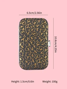 7pcs Portable Nail Clipper Set, Premium Stainless Steel Ultra Sharp Sturdy Curved Edge Cutter Trimmer Fingernail And Toenail Clipper Cutters, Fingernail Clipper Cutters Sets With Nail File Sharp - Multicolor - View 3