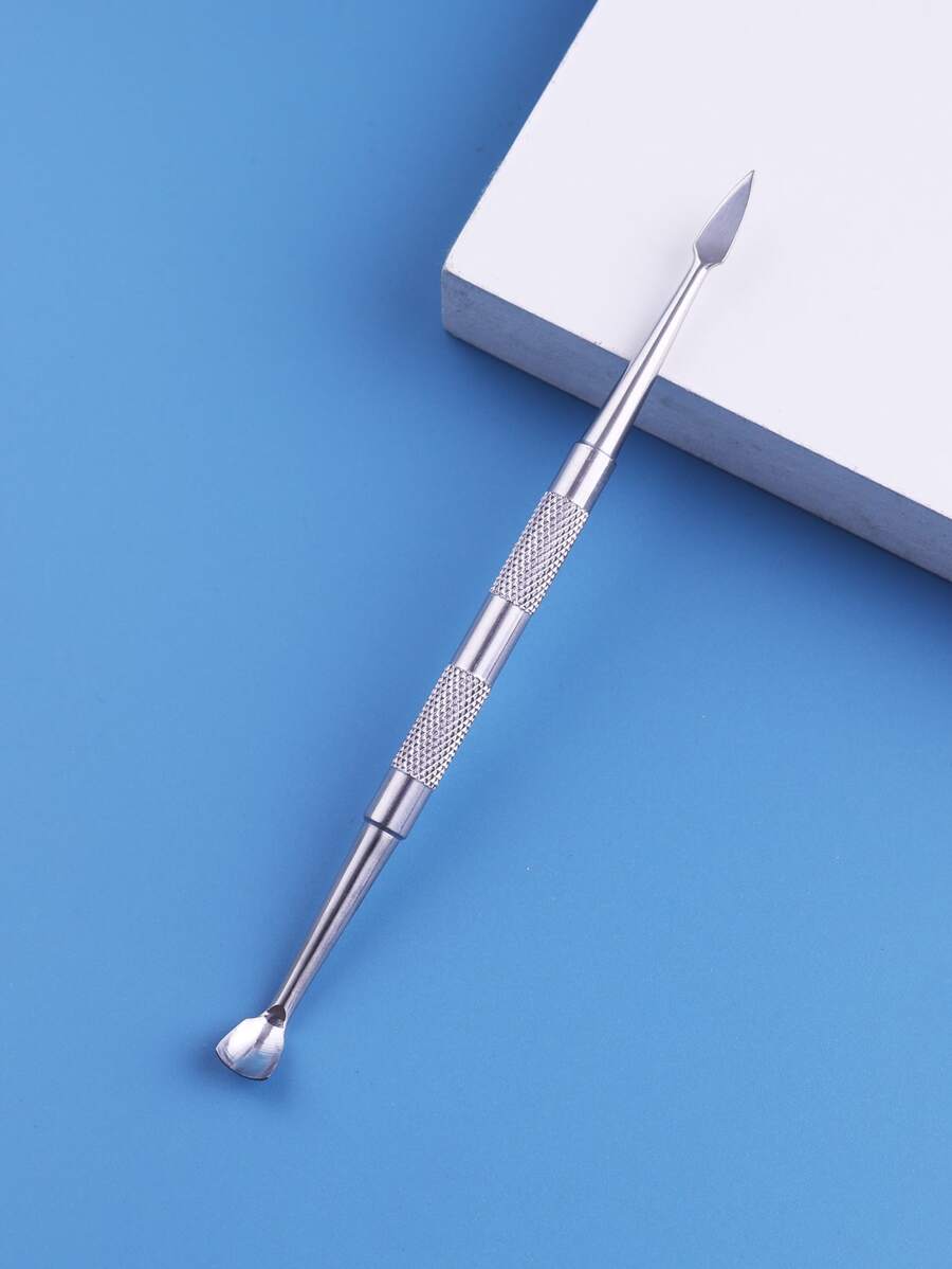 1入組雙頭死皮指甲推棒 - 銀色 - 查看 1