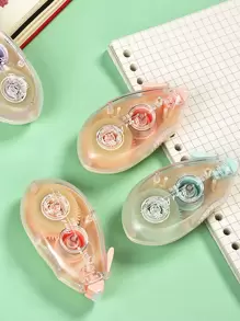 1pc Slogan Graphic Random Double Side Tape - Multicolor - View 2