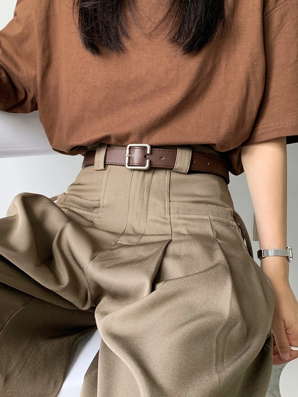 Square Buckle Belt