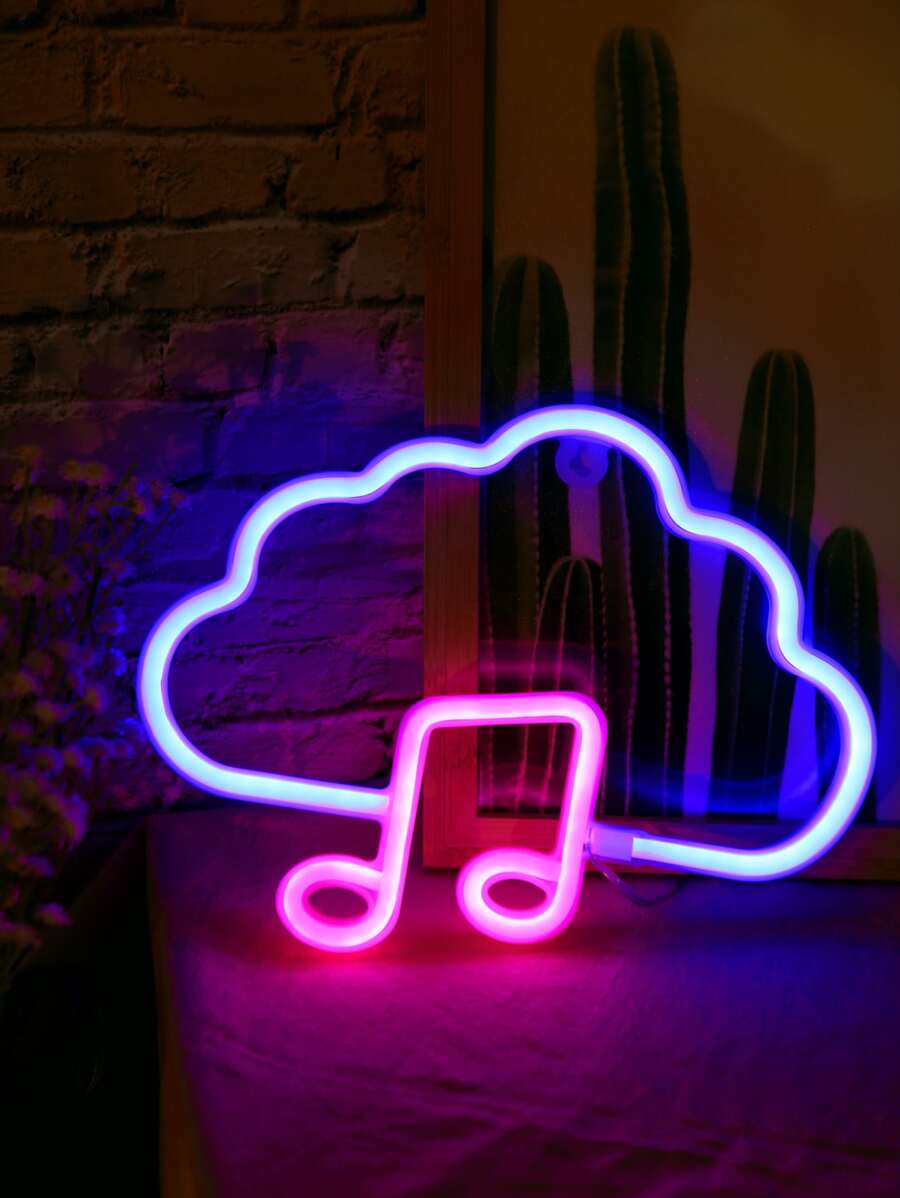Cloud Shaped Neon Light - Multicolor - View 1
