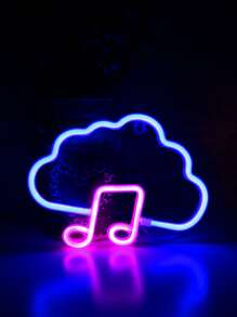 Cloud Shaped Neon Light - Multicolor - View 3