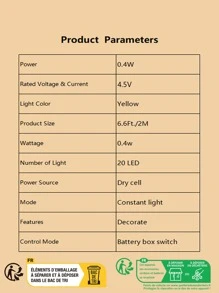 1 个蜡烛瓶 2 米串灯，蜡烛灯头，家居装饰装饰灯