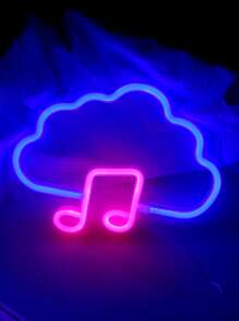 Cloud Shaped Neon Light - Multicolor - View 5