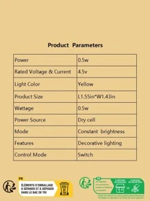 6pcs Reusable Plastic Electronic Flameless Candle,Creative Solid Decorative LED Flameless Candle For Birthday Party - Yellow - View 4