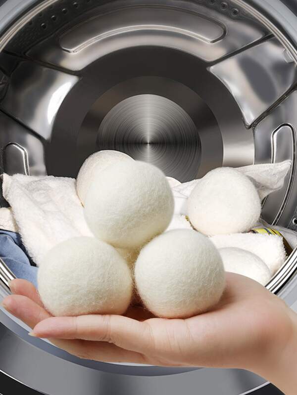 Wool Dryer Balls For Laundry, Absorb Moisture, Remove Odor, Prevent