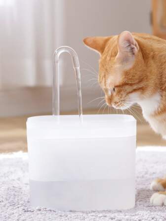 1 pieza Fuente de agua eléctrico de mascota