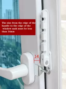 1 Stück Kunststoff Fensterverriegelung