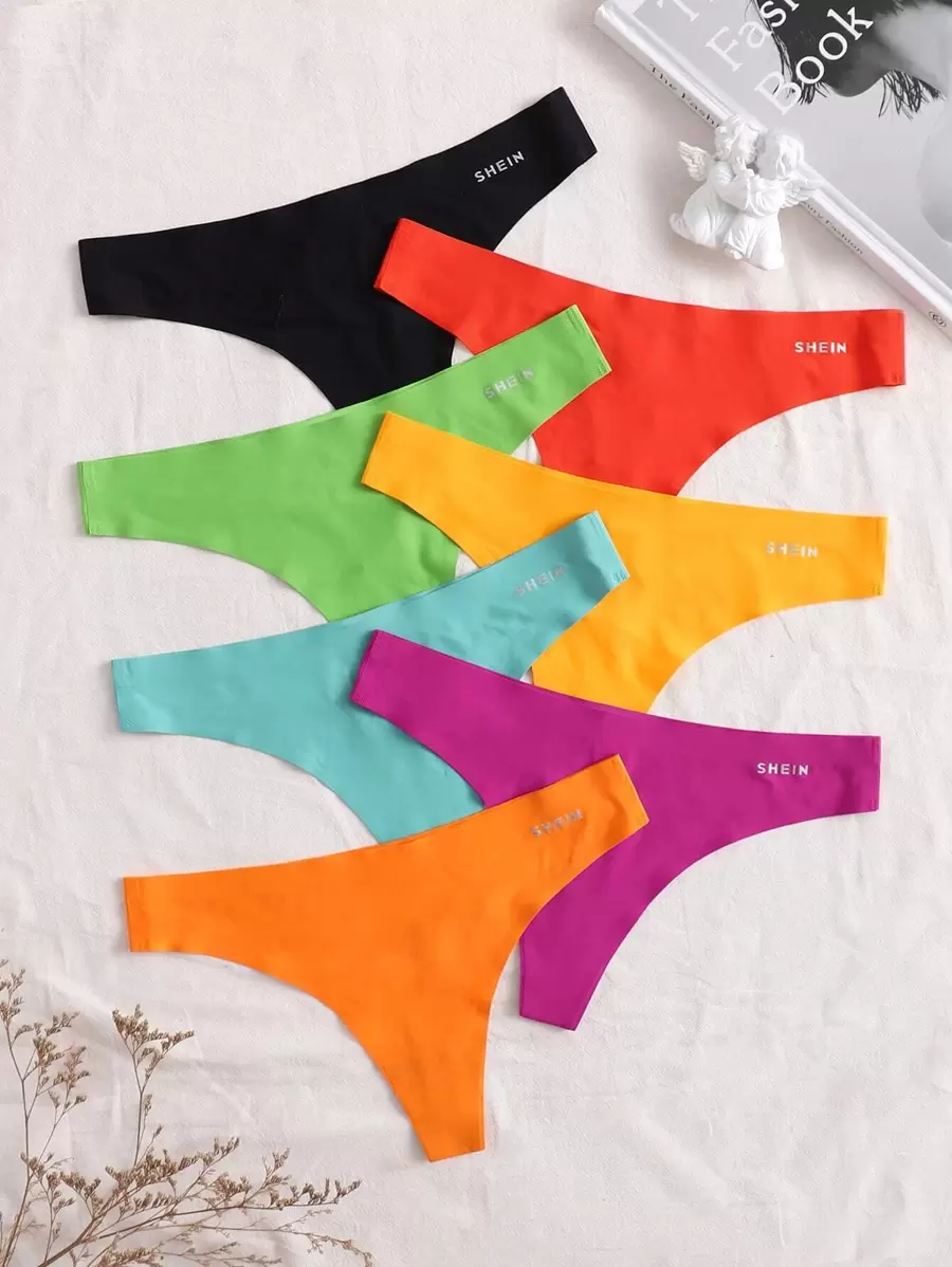 7 múi Không lộ Quần lót gợi cảm - Nhiều màu - Xem 1