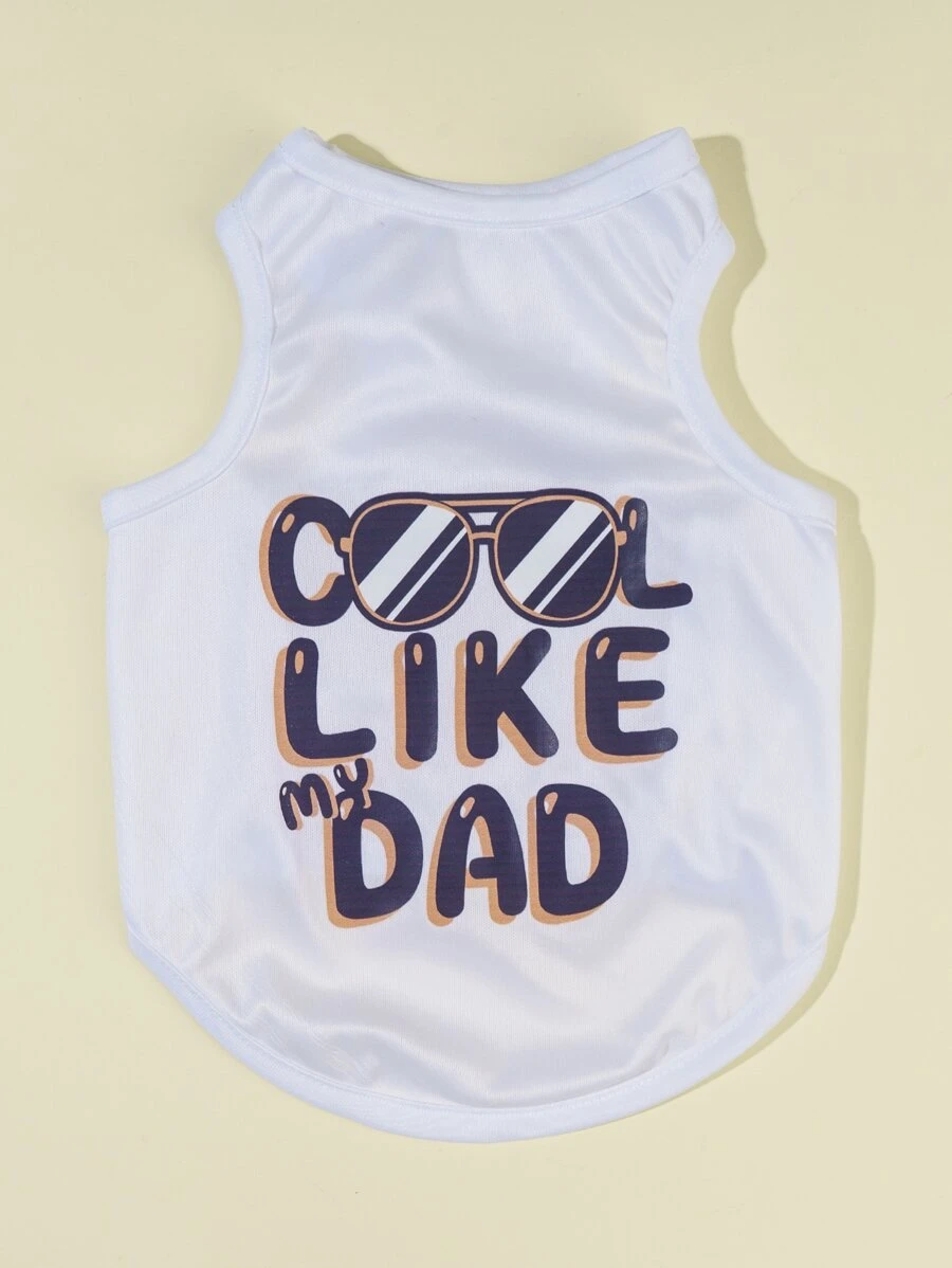 PETSIN Letter Graphic Pet Tank