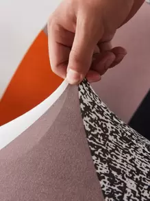 幾何圖案有彈性沙發套 - 彩色 - 查看 6