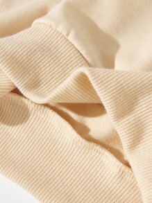 Toddler Girls Cat Print Sweatshirt - Khaki - View 5