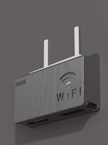 1pc Wifi Router Storage Box Wall Mount Bracket Fall Home Decor  Room Decor