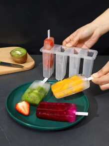 1入組冰棒4格冰棒模具 - 無色 - 查看 1