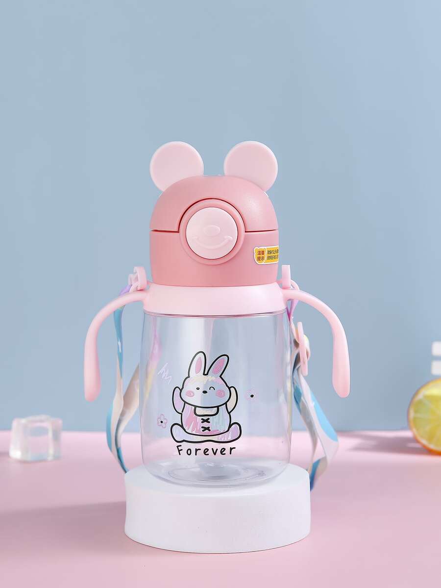 1 pieza Vaso con estampado de dibujos animados - Multicolor - Ver 1