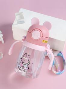 1 pieza Vaso con estampado de dibujos animados - Multicolor - Ver 2