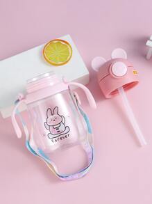 1 pieza Vaso con estampado de dibujos animados - Multicolor - Ver 4