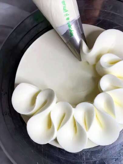 3 件套 Santa Ana 裱花嘴套装，304 不锈钢裱花嘴，烘焙 DIY 工具