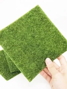 1pc Artificial Grass - Green - View 4