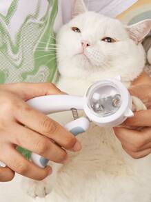 1 pieza Cortador de uñas de mascota - Blanco - Ver 1