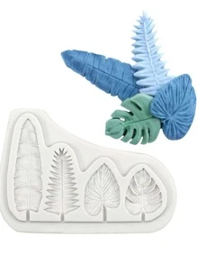 1 个 DIY 叶子硅胶模具