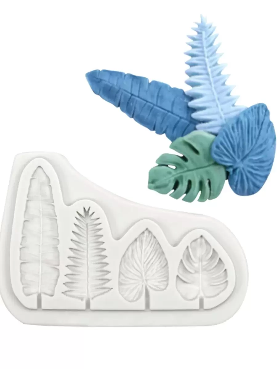 1 个 DIY 叶子硅胶模具