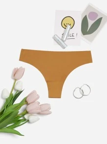 3 piezas Set bragas unicolor invisible - Multicolor - Ver 6