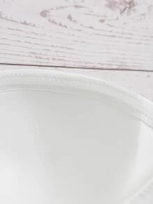 Sujetador liso sin tira - Blanco - Ver 3