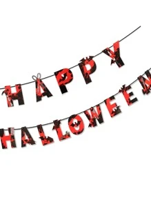 1pc Halloween Design Pull Flag - Multicolor - View 2