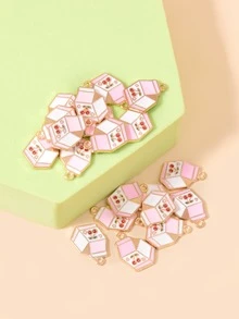 20pcs/set Cherry Detail DIY Pendant - Multicolor - View 3