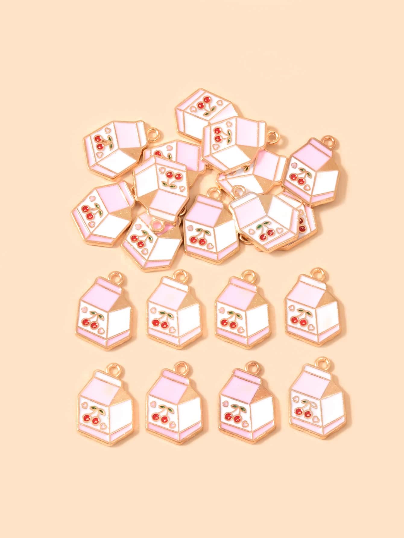 20pcs/set Cherry Detail DIY Pendant - Multicolor - View 1