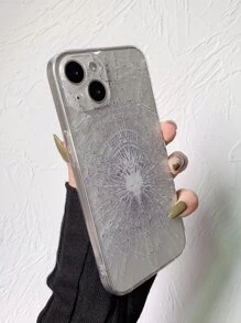 Graphic Clear Phone Case - Multicolor - View 3