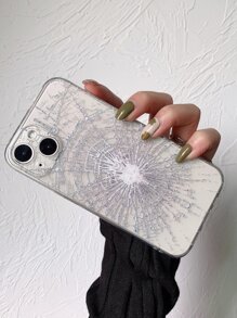 Graphic Clear Phone Case - Multicolor - View 4