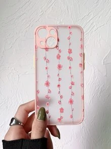 Funda de celular transparente floral - Multicolor - Ver 2