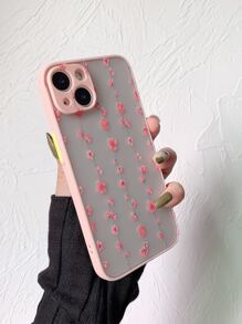 Funda de celular transparente floral - Multicolor - Ver 3