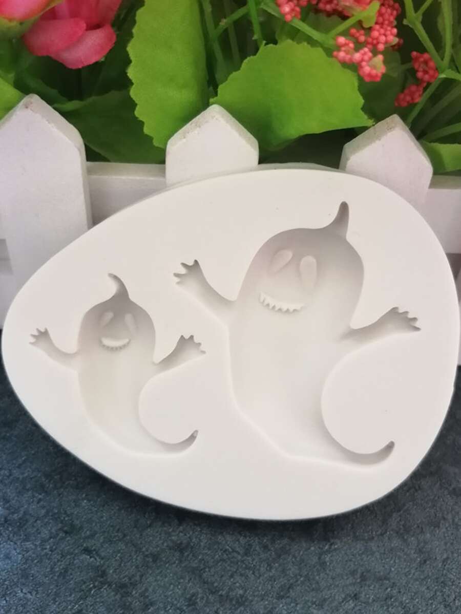 1 pieza Molde de caramelo fantasma