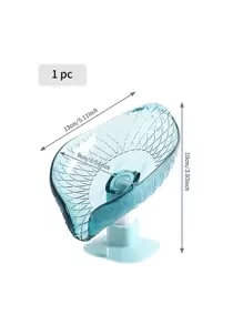 1 pieza Jabonera con diseño de hoja - Azul - Ver 3