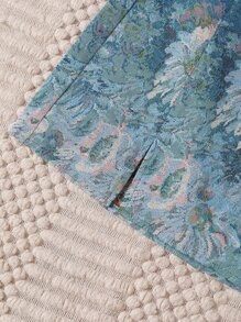 Breezaya Split Zoom Bloemen Jacquard Rok Vakantie Strand Outfits Vrouwen