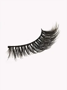 Homaylash Full Hàng Mi Giả 7 Đôi Giả Chồn Hàng Mi Volumized Lông Mi Giả Tặng Cho Nữ & Bé Gái - màu đen - Xem 3