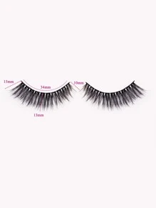 Homaylash Full Hàng Mi Giả 7 Đôi Giả Chồn Hàng Mi Volumized Lông Mi Giả Tặng Cho Nữ & Bé Gái - màu đen - Xem 4