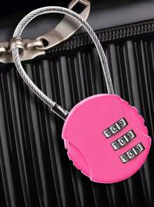 1pc Khóa mật khẩu màu ngẫu nhiên - Nhiều màu - Xem 2